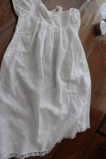 Robe de baptême et bonnet