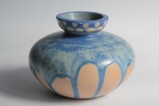 Vase grès REVERNAY Art déco (64591)