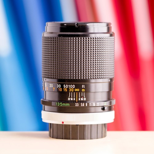 Canon 135mm 5 s - fd, f/3.5
