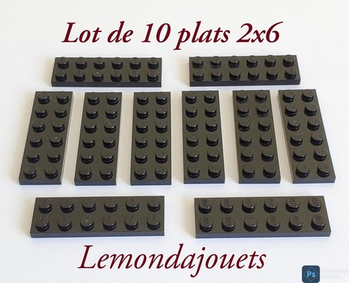 Lego 3795 lot 10 plats - -,