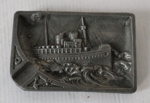Cendrier bronze regule - cendrier,