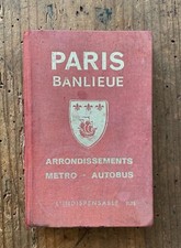 ANCIEN GUIDE PARIS ET BANLIEU 1976