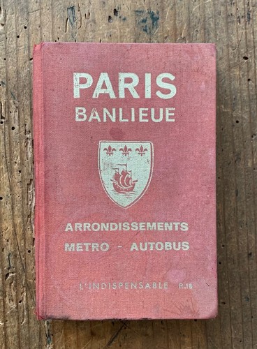 Ancien guide paris - ancien, et