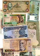 LOT 70 BILLETS  Circulés 