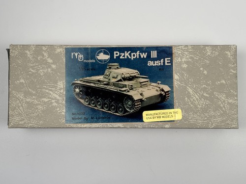 Models pzkpfw iii ausf e - mb,