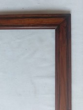 Cadre à clés en Pitch Pin du début du XIXe siècle - feuillure 50,4 x 35,3 cm