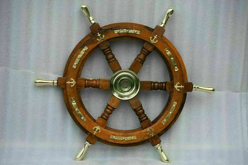 Ancien volant bateau - volant, de