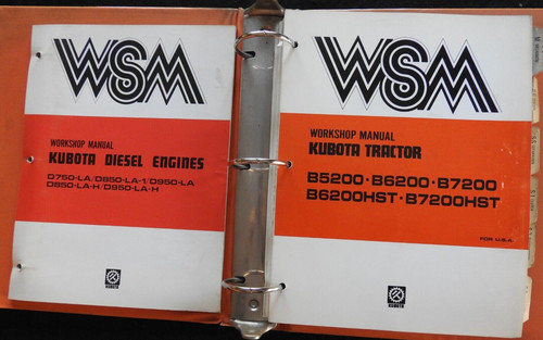 1983 kubota b5200 b6200 - 1983-96,