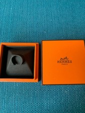 HERMES : VINTAGE BOITE ECRIN Ring Box POUR BAGUE BIJOUX