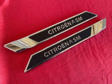2 SIGLES DROIT ET GAUCHE RECONDITIONNE CUSTODE ORIGINAL CITROEN SM MASERATI