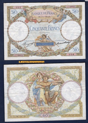 Francs luc olivier merson - 50,