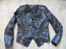 Veste en cuir élégante