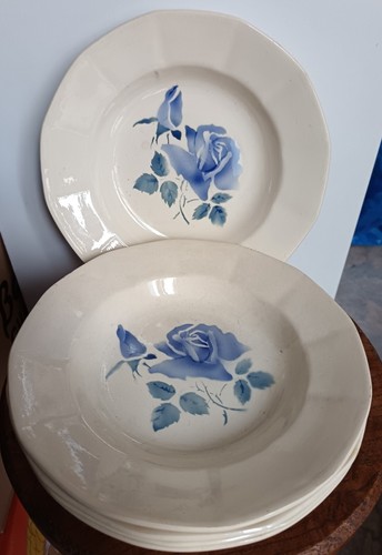 Vintage anciennes assiettes - 5,