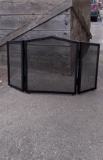 PARE-FEU CHEMINÉE METAL NOIR DLG MATEGOT