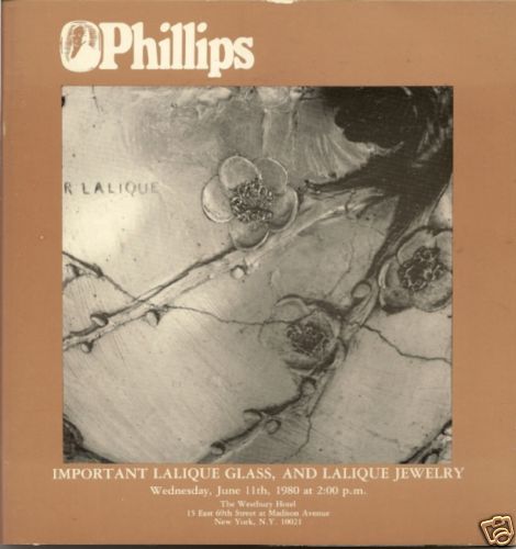 Rare phillips lalique glass - rare,