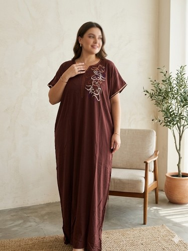 Robe tunique brodée - robe/tunique, style
