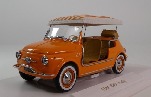 Norev fiat 500 jolly orange - fiat,