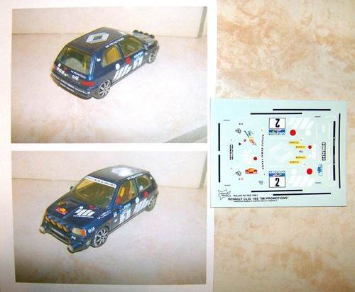 Renault clio 16s rallye var - rallye, du