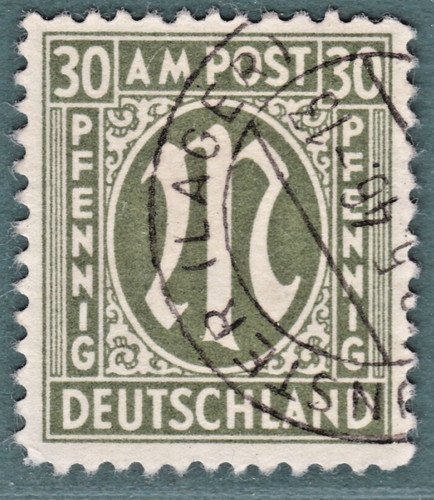 Timbre 1945 allemagne - timbre,
