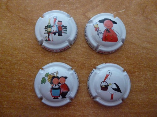 Lot capsule crémant - de, :