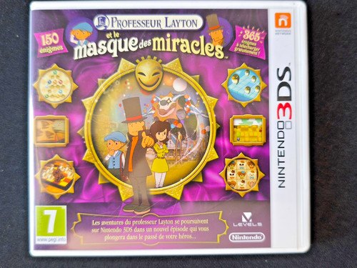 Jeu nintendo 3ds professeur - jeu,