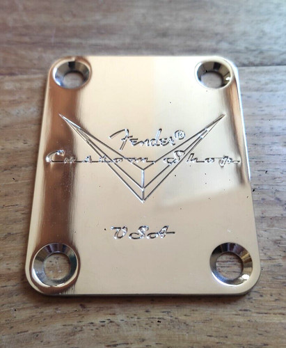Neck plate fender custom shop - plate,