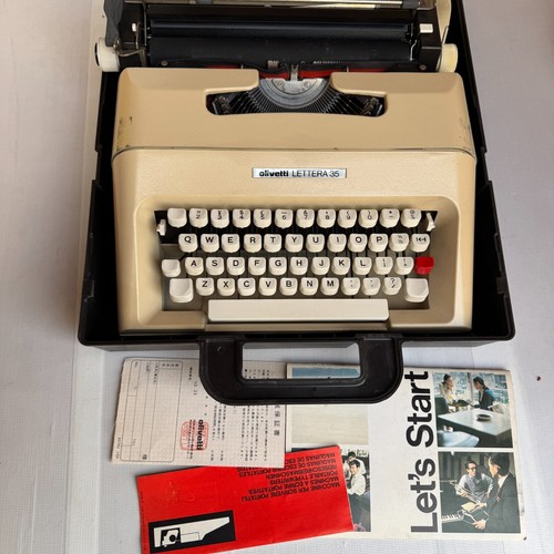 Olivetti lettera typewriter - lettera,