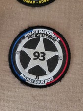 écusson police Nationale POLICE SECOURS 93