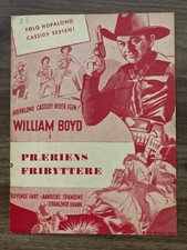 The Showdown William Boyd Hopalong Cassidy Hayden 1940 Danish Movie Program