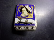 Marine . Dragueur GASCOGNE  ( émail )