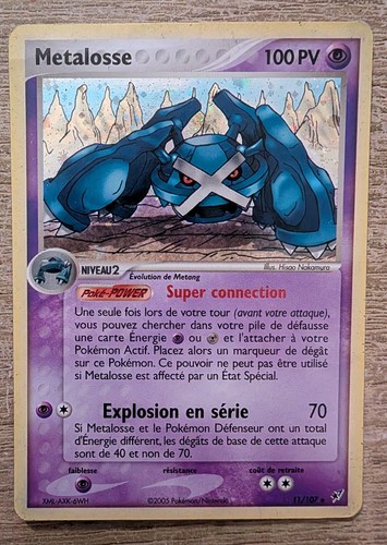 Carte pokémon métalosse - carte,
