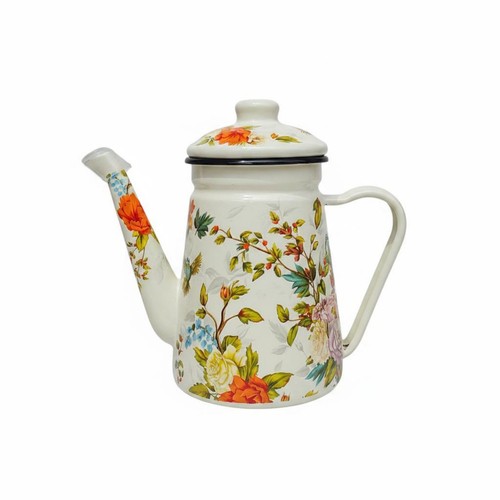 Cafetière bec émail - cafetière, à