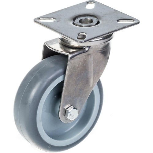 Parnells 75mm castaeur - 75mm, inox