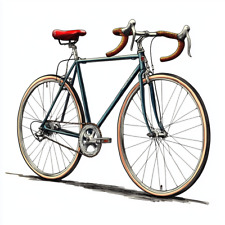 Autocollant mural autocollant vélo de route vélo autocollant mural 18 x 18 cm...