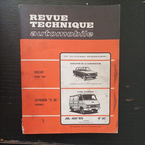 Revue technique citroen c35 - technique,