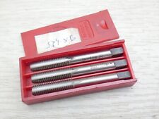 set jeu de 3 taraud à main 4 goujure mètrique M9 x 125 HSS    (n69)