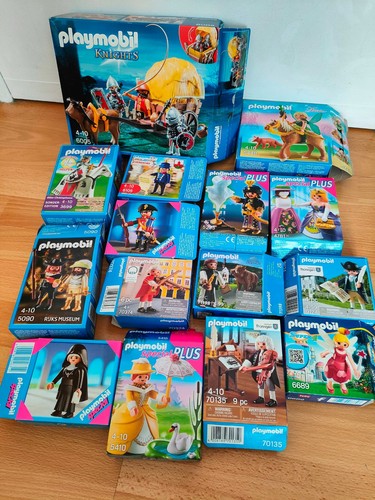 Playmobil lot boîte vide - ,