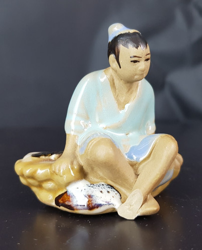 Figurine céramique émail - figurine,
