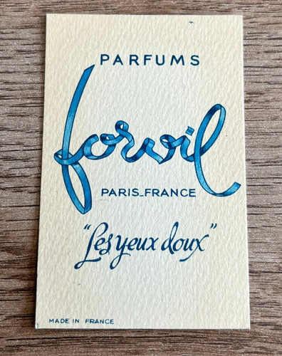 Ancien carte parfumée n83 - carte,