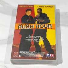 VHS Rush Hour Jackie Chan Chris Tucker 2000 SECAM VF K7 cassette vidéo