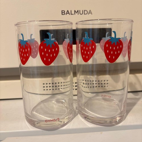 Paire gobelets verre - verre, ai