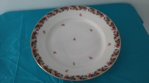 Ancien grand plat - plat, rond