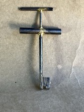 clé a gâchette passe de sérrurier très ingénieux ancien fait maison