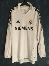 Maillot football vintage Real Madrid Zidane 2005 XL no porté
