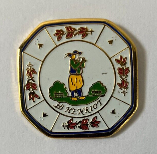 Pin assiette de la - de,