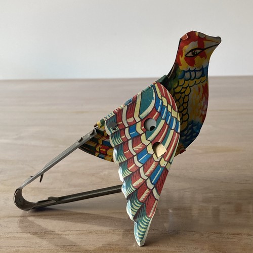 Jouet mécanique oiseau - , en