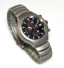 Montre-bracelet collector, boitier et bracelet en Titane, mouvement Miyota neuve