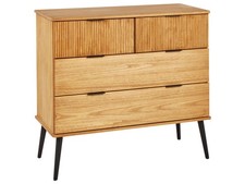 Commode Moderne en Bois de Pin