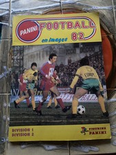 Football 82 Album Footballeurs Panini Complet.