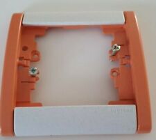 Legrand SAGANE Plaque Enjoliveur Silex Teracota orange 85040 Prise inter